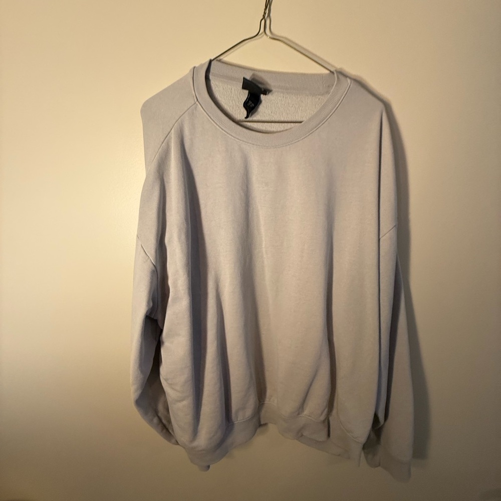 H&M Men's Light Gray Crewneck Sweater